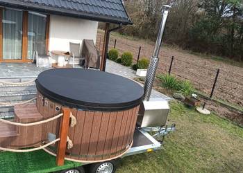 Balia mobilna jacuzzi spa w Twoim ogrodzie wynajem