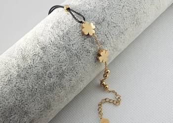 BRANSOLETKA ZŁOTA CELEBRYTYKA – KONICZYNKI SZCZĘŚCIA