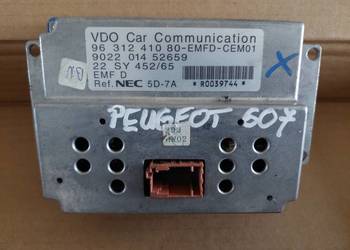 PEUGEOT 607 wyświetlacz 9631241080