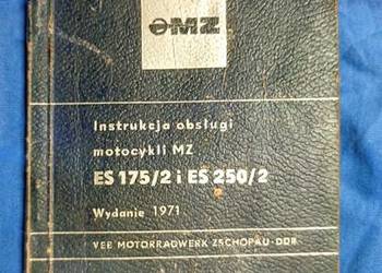 Instrukcja obsługi MZ etz 250/2 trophy MZ etz 175