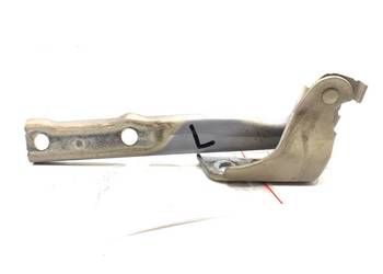 ZAWIAS MASKI LEWY PRZÓD VW TIGUAN SUV 07-18 SREBRNY