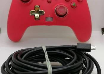 Pad PowerA Enhanced Red do Xbox Series X/S, Xbox One, PC
