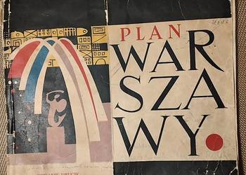 plan Warszawy 1959 r