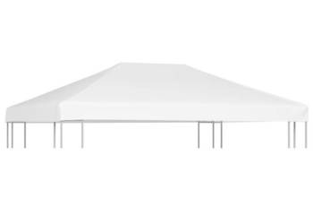 Zadaszenie altany ogrodowej 270 g/m² 4x3 m białe WM-312083