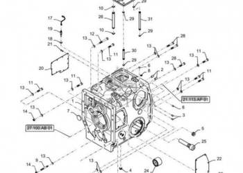New Holland T6090 T6070 Nagrzewnica 536850R1
