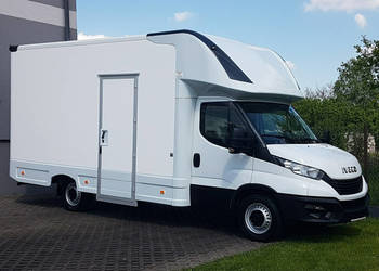 Iveco Daily KONTENER NISKOPODŁOGOWY 4,44x2,23x2,42 SKLEP BAR FOODTRUCK KAM…