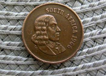 RPA 1 Cent 1966r - Napisy Angielskie