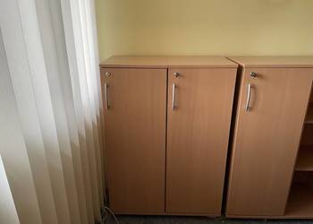Komoda jasny brąz zamykana