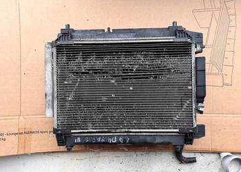 Komplet chłodnic wentylator intercooler Toyota Yaris III 11-14 silnik 1.4