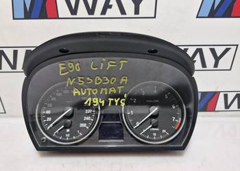 BMW E84 E90 E91 E92 E93 LICZNIK ZEGARY AUTOMAT ORYGINAŁ 9220981