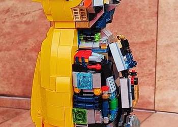 Kot Realne gadżet puzzle 3D, świecą 2 klocki, można ruszać elementami