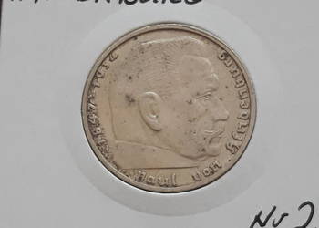 2 Marki Paul von Hindenburg 1938 r. men A- nr 2