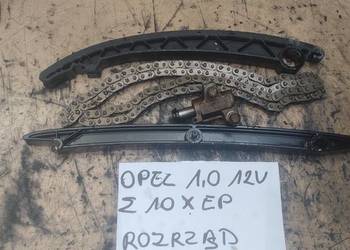 OPEL CORSA  AGILA 1,0 12V Z10XEP rozrząd łańcuch ślizgi