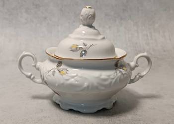 Wałbrzych Cukiernica Róże Przepiękne reliefy! Śląska Porcelana