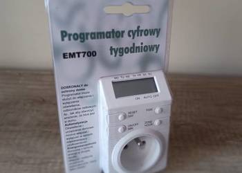 Programator cyfrowy tygodniowy EMT700, 3680W 16A 230V włącznik Rzeszów