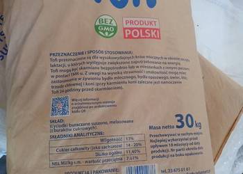 Wysłodki melasowane TOFI worki 30kg- paleta