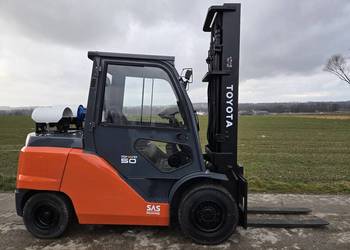Wózek widłowy TOYOTA 8FG50N ,udźwig 5 TON, maszt 4000 mm, widlak Linde