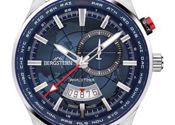 BERGSTERN Active B037G183 Zegarek męski SZWAJCARSKI 42mm DUŻY bransoleta