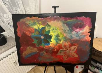 Obraz akryl na płótnie abstrakcja autorski