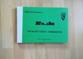 Katalog części Żuk 1988 samochód dostawczy ciężarowy wydanie oryginalne z r
