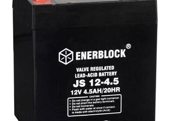 Akumulator 12V 4.5Ah ENERBLOCK AGM JS12-4.5