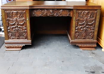 Klasyczne biurko gabinetowe Retro/Vintage