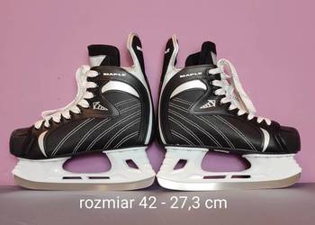 Jak nowe łyżwy hokejowe męskie - rozmiar 42 - 27,3 cm - MAPLE [#1]