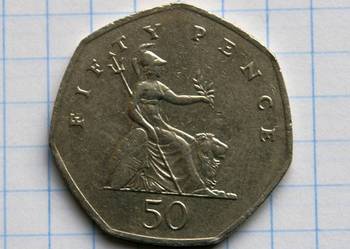 50 PENSÓW ( FIFTY PENCE ) 2005 ROK - WIELKA BRYTANIA