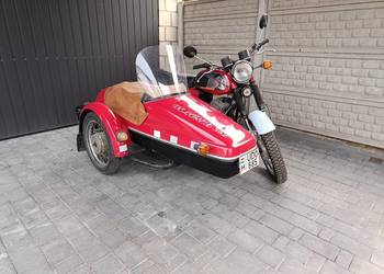 Jawa 350 634 z wózkiem bocznym