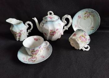 Stara przedwojenna ciekawa porcelana Secesja