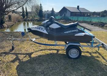 Skuter wodny Seadoo spark + nowa przyczepka. JAK NOWY Przebieg 31 mth