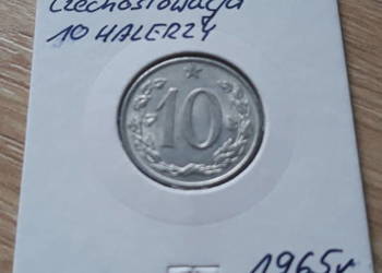 10 Halerzy Czechosłowacja 1965 r.