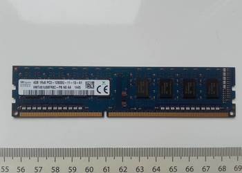 SKhynix DDR3 4GB PC3 1600Mhz, 12800U-11-13-A1, HMT451U6BFR8C-PB