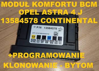 OPEL ASTRA IV J moduł komfortu BCM 13584578 + KLONOWANIE I