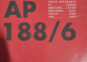 Filtr powietrza Filtron AP 188/6