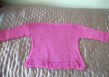 BLUZKA Z OZDOBNEJ PRZĘDZY