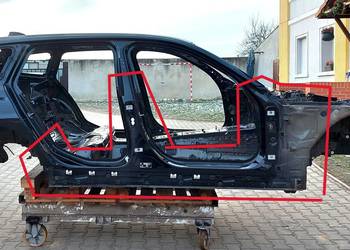 BMW G21 G20 Kombi próg słupek prawy środkowy a b poszycie cały bok