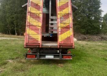 Przyczepa tandem niskopodwoziowa