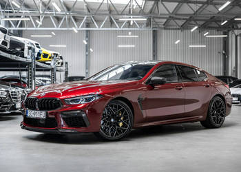 BMW M8 Competition. Salon Polska. Aventurine Red Individual.