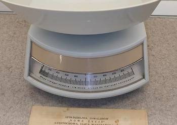 Waga kuchenna WK-2 PRL sprawna vintage