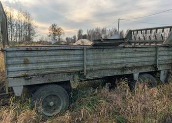 Rozrzutnik obornika dwuosiowy