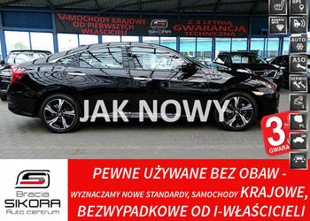 Honda Civic TYLKO 49tyś KM Tempomat AKTYWNY 182KM 3Lata GWAR I-wł Kraj Bez…