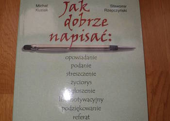 Jak dobrze napisać opowiadanie, streszczenie, polecam