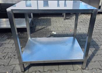 Stół Gastro / Podstawa Z Półką 84/60/80 cm - M.1602 N