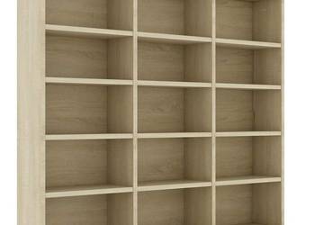 vidaXL Szafka na płyty CD, dąb sonoma, 100 x 23 x 89,5 cm（SKU:801790）