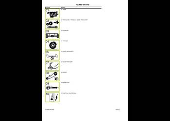 CLAAS TUCANO 450-440 katalog części w języku polskim