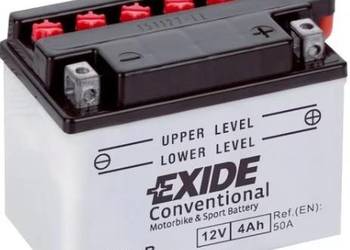 Akumulator motocyklowy 12V 4Ah 50A EXIDE EB4L-B YB4L-B
