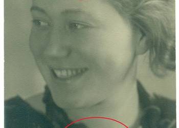 Stare zdjęcie fotografia kartonik L. Brockmayer Darmstad