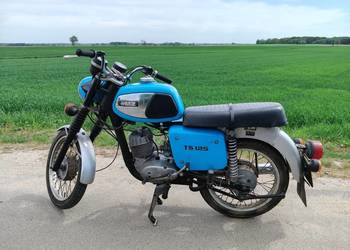 MZ TS 125 1985r z dokumentami jak MZ ts etz wsk WFM SHL Simson romet