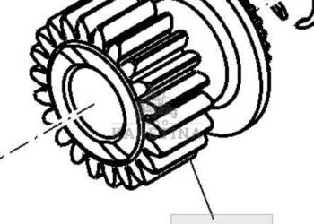 John Deere 8130 8230 8330 8430 8530 Bieg Koło Zębate Skrzyni Biegów IVT R5…